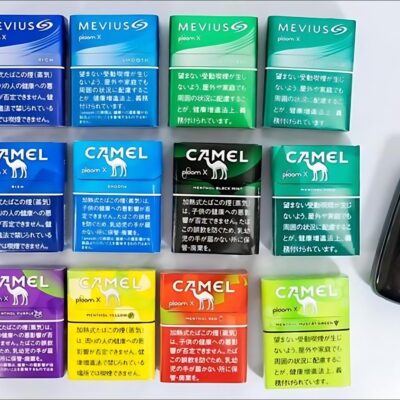 日本七星與 Camel 加熱煙  Ploom Aura加熱煙主機專用煙彈 現貨